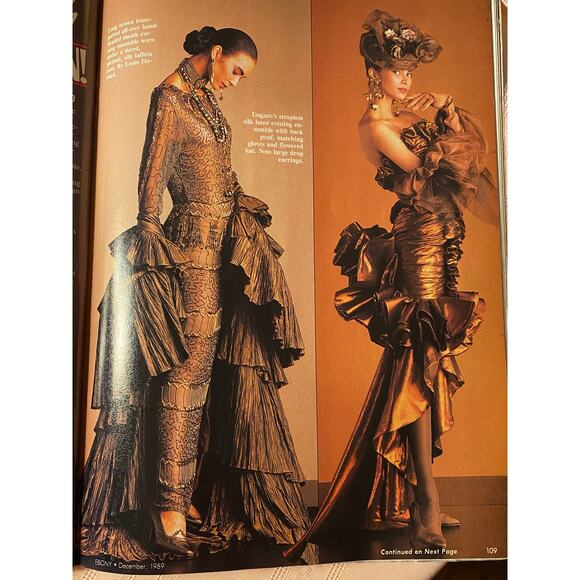 EBONY Magazine December 1989 Featuring Miss America Debbye Turner - Picture 15 of 16